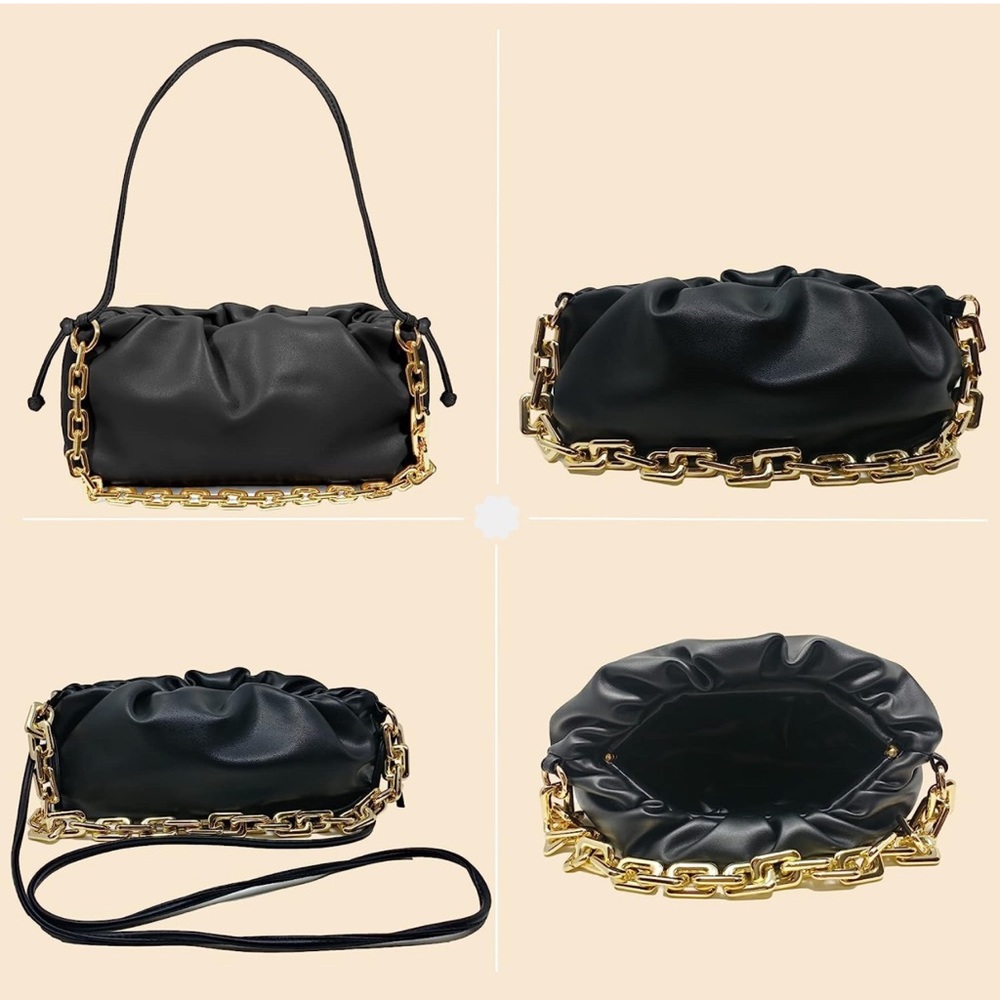 Chunky Chain Shoulder/Crossbody Bag - Picture 4 of 7